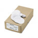 Metal Rim Marking Tags, Paper/Twine/Metal, 2-1/4" Diameter, White, 500 per Box                                               