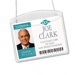 Photo Id Horizontal Badge Holder, 100/Box