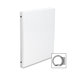 Economy Reference View Binder, 1/2in Capacity, White