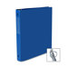 Hanging File Poly Ring Binder, 1in Capacity, Blue
