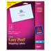 Easy Peel Mailing Labels for Inkjet Printers, 60/Pack