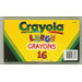 Crayola Large Size Crayon 16pk
