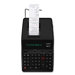 12-Digit Calculator, w/Tax Function, 8-3/4"x12-5/8"x2-7/8", Black