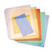 Ring Binder Poly Pockets, 8-1/2 x 11, Assorted Colors, Five per Pack                                                         