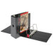 Recycle Clearvue EasyOpen Vinyl D-Ring Presentation Binder, 5" Cap., Black