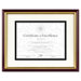 Document/Certificate Laminated Wood Frame with Mat