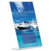 Vertical Slanted Sign Holder