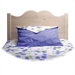 Scalloped Twin Panel Headboard