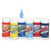 Scrubs Cleaning and Disinfecting Wipes, Cloth, 50/Canister, 6/Carton