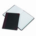 Record/Account Book, Record Rule, BLK/RD, 150 Pgs, 9-5/8 x 7-5/8                                                             