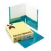 Oxford Two-Pocket Laminated Folder, 100-Sheet Capacity