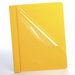 Clear Front Report Cover, Deluxe, 11"x8-1/2", Yellow