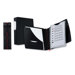 Storage Binder, w/ Pocket, Eight Channel, Letter, Black