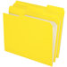 Two-Ply Reinforced File Folders, 1/3 Cut Top Tab, Letter, 100/Box