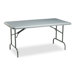 Indestructable Too 1200 Series Resin Folding Table, 60W X 30D X 29H