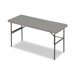 Indestructable Too 1200 Series Resin Folding Table, 60W X 24D X 29H