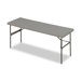 Indestructable Too 1200 Series Resin Folding Table, 72W X 24D X 29H