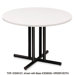 Officeworks 36" Round Conference Table Top, Square Edge