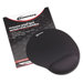 Mouse Pad with Gel Wrist Pad, Nonskid Base, 10-3/8 X 8-7/8
