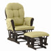 Custom Hoop Glider and Ottoman