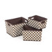 Nesting Trapezoid Three Basket Set