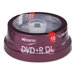 Dual - Layer DVD + R Discs, 15/Pack