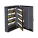 Locking 90-Key Cabinet, 11 3/4w x 4 1/4d x 14 3/4h, Charcoal Gray