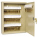 Locking Disc-Tumbler 80-Key Welded Steel Cabinet, 14w x 3-1/8d x 17-1/8h, Sand                                               