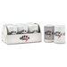 Ragold Mini Condiment Set, .4 oz Salt, .17 oz Pepper, Six-Shaker Set, 1 Each