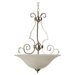 Builders 3 Light Inverted Pendant