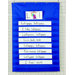 Pocket Chart Blue