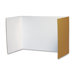 Privacy Board, 48"x16", 4/PK, White
