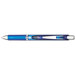 EnerGel RTX Retractable Roller Ball Pen, Silver Barrel, Micro Needle Point, Blue