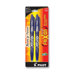 Rollerball Gel Pen, Erasable,Fine,2/PK,Blue Barrel/Ink