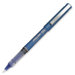 Roller Ball Pen, Nonrefillable, Extra Fine, Blue