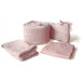 Tadpoles Cable Knit 3-Piece Cradle Bedding Set - Pink