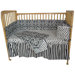 Tadpoles Damask Crib Bedding Set in Black / White