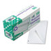 White Wove Business Envelope Convenience Packs, V-Flap, #10, Recycled, 100/box