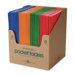 Two Pocket Folders, 11-3/4"x9-1/2", 100 per Carton, Fashion Assorted