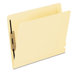 Water/Cut-Resistant Folders, Two Fasteners, End Tab, 50/Box
