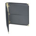 Classic Collection Ring Binder Portfolio, 8-1/2 x 11, 1-1/2in Capacity, Black