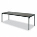 Samson Premium Commercial Table, Rectangular, 96w x 30d, Dark Wood Grain