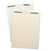 Recycled Letter Size Manila File Backs W/Prong Fasteners, 100/Box