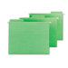 FasTab Hanging File Folders, Letter, Green, 18/Box                                                                           