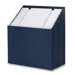 Stadium File, 12-1/4"x13-5/8"x9-1/8", 12 Pkt, Navy Blue