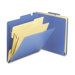 2-1/2" Expansion Heavy-Duty Poly Classification Folders, 10/Box