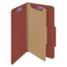 Folders, Legal, 1 Partition, 2" Expansion, Legal, Red
