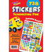 Sticker Pad, "Schooltime Fun", 5-3/4"x9-1/2", 738 Stickers