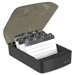 Push-Button Business Card File