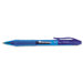 Clear Barrel Roller Ball Retractable Gel Pen, 12/Pack